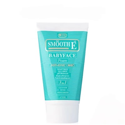 Гипоаллергенная пенка для умывания Smooth E Baby Face 3 в 1 Non-Ionic 120 мл