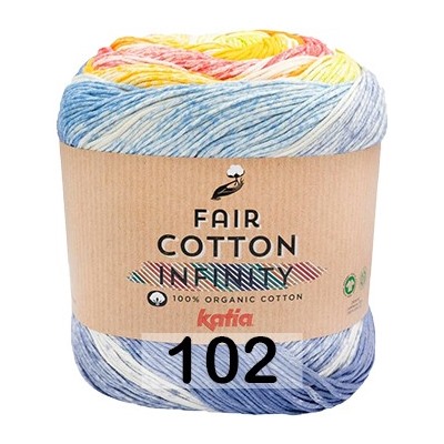 Пряжа Katia Fair Cotton Infinity