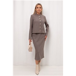 Жакет укороченный с длинными рукавами Агнес №1