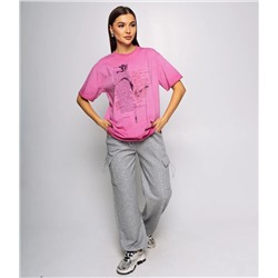Футболка #КТ10 (11), розовый