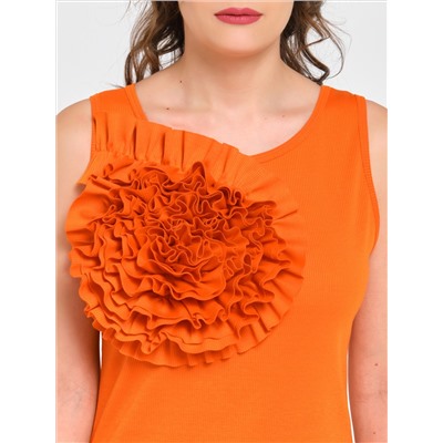 Топ с декоративным цветком