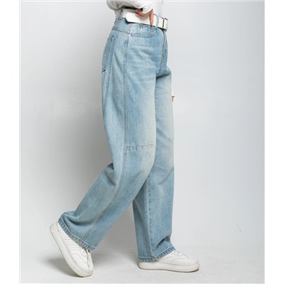 Джинсы #КТ5038 (1), голубой