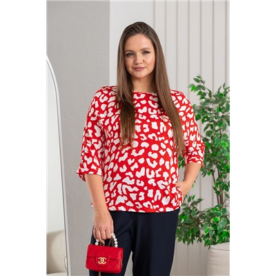 Блузка МД-249 красный