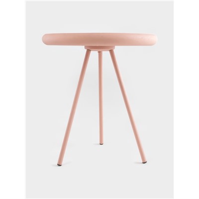 Столик журнальный текстурный «Пудровый», 50×50×55 см