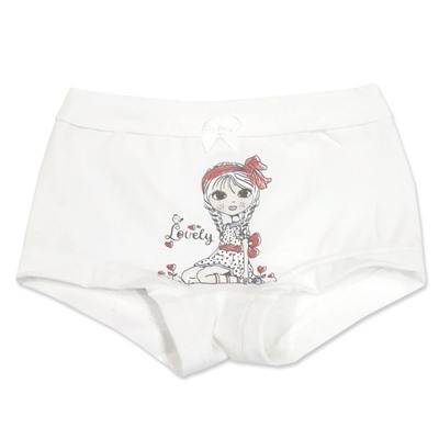 5982 Трусы шорты для девочек многоцвет (BAYKAR)