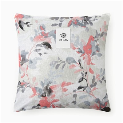 Наволочка декоративная «Этель. Акварельные цветы», 43×43 см