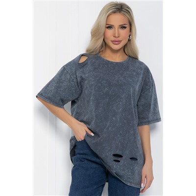 Футболка Микель (синяя) Б12598-20