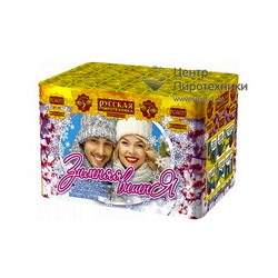 Зимняя вишня (0,6"х88) (РС6057)Русская пиротехника
