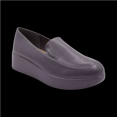 Лоферы женские Х322-4 серые