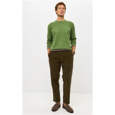 Брюки вельвет P421-0865 khaki