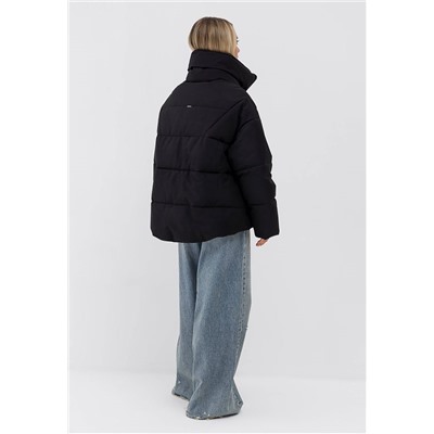 Пуховик женский черный