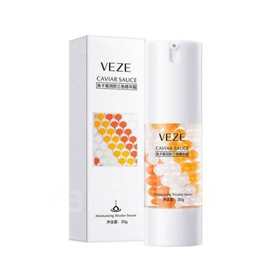 VEZE CAVIAR SAUCE TRICOLOR SERUM Сыворотка для лица с экстрактом икры, 30г.