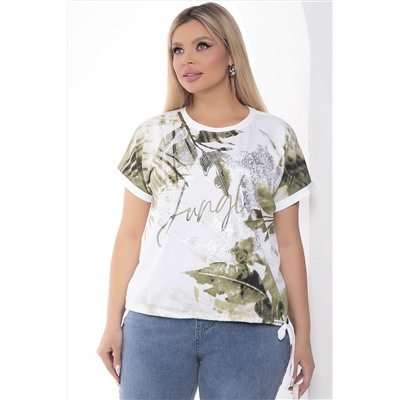 Футболка Джунгли (белая) Б8719