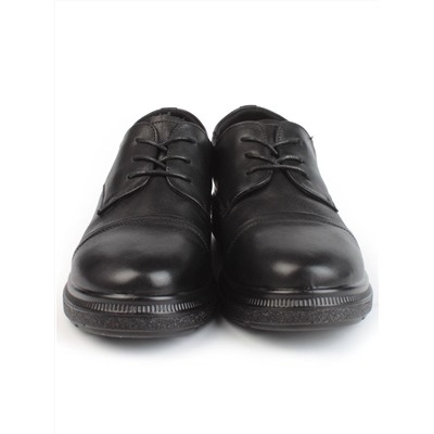 03-5322 BLACK Полуботинки женские (натуральная кожа)