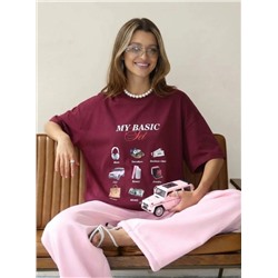 Футболка OVER SIZE (хлопок)