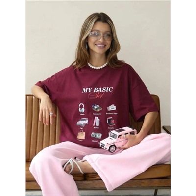 Футболка OVER SIZE (хлопок)