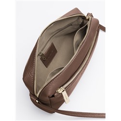 Женская кожаная сумка Richet 2536LG 957 Коричневый