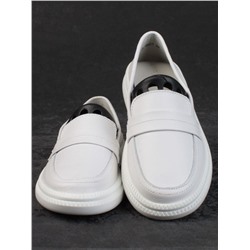 03-ZL-8501 WHITE Полуботинки женские (натуральная кожа)