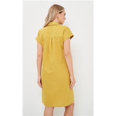 Платье F212-0322-1 mustard