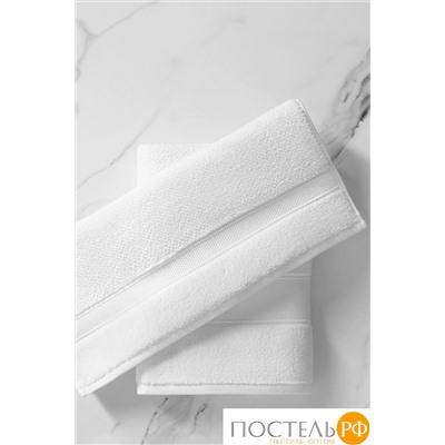 PRIME PRIVE ОТИЛИЯ бел К-т Полотенец, 50x100-1/70х140-1, 2 пр., 100% хлопок, 500 гр/м2