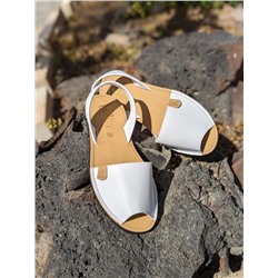 AB. Zapatos 320 blanco+Pelle 905 (220) Blanco-Marron АКЦИЯ