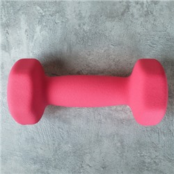 Гантель неопреновая Woohooo Warm Up / WU-2Р / 2 кг / розовый / уп10