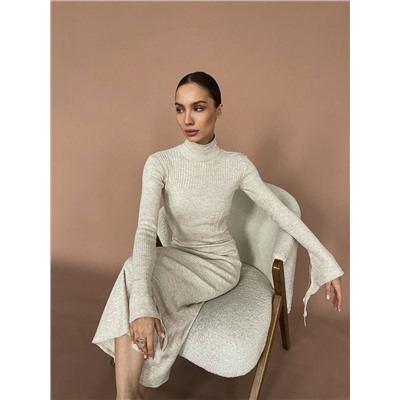 Платье KIM, Светлый беж