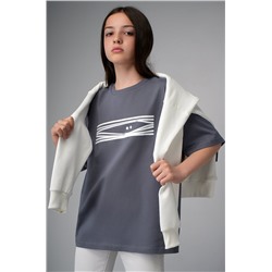 Детская футболка оверсайз Happyfox