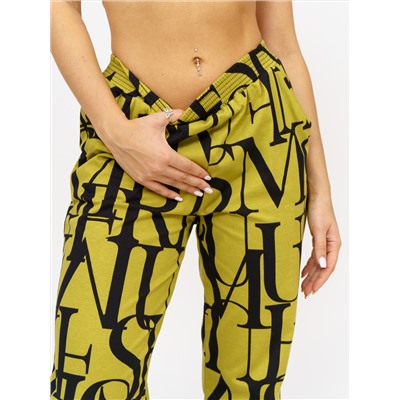 817 Брюки "горчичный"