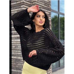 Джемпер SLIM, Черный