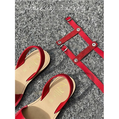 AB. ZAPATOS correas · 320 rojo+AB.Z · Pelle · mochila NAPA — СУМКА НА ВЫБОР