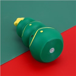 Игрушка для собак пищащая "Ёлка", 11,5 х 5,5 см