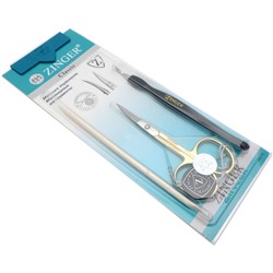 Zinger Набор маникюрных инструментов 3 предмета / Sis-14 HG