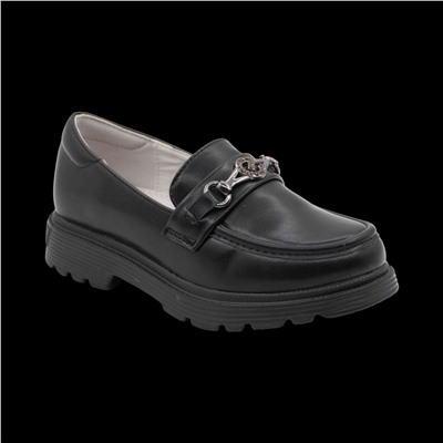 Лоферы AV635-3-1 черные