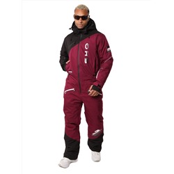 Комбинезон A-89033 Темно-бордовый