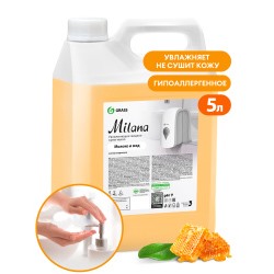 Жидкое крем-мыло "Milana" молоко и мед (канистра 5 кг)