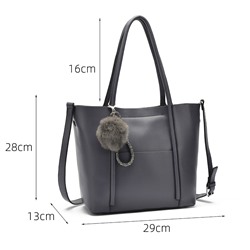 Сумка женская 21089 Темно-серый