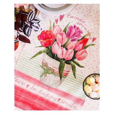 Полотенце «Этель. Самая любимая», 40×67 см, 100% хлопок, репс 190 г/м²