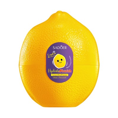 (ЗАМЯТА КОРОБКА) Крем для рук с экстрактом лимона Sadoer Lemon Hand Cream, 35 гр.