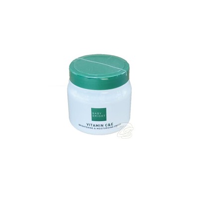Крем для лица и тела с улиточным муцином, Витаминами С и Е 2в1 от BABY BRIGHT  Vitamin C & E Brightening & Moisturizing Cream 500 гр