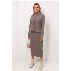 Жакет укороченный с длинными рукавами Агнес №1