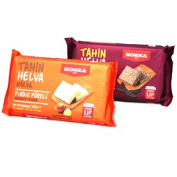 Кунжутная халва с пюре из фундука, Koska, 200 г