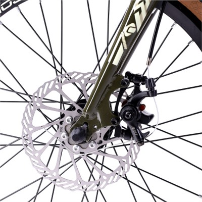 Велосипед 20" рама 12" 7sp COMIRON REBEL ригид милитари хаки