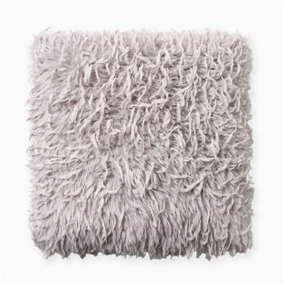 Чехол на подушку «Этель» Soft, 43×43 см, серый