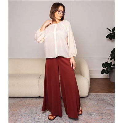 Блуза #КТ73 (2), кремовый