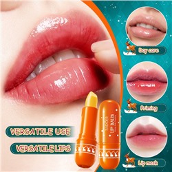 Бальзам для губ Новогодний Sadoer с МЕДОМ, 3,8 гр.