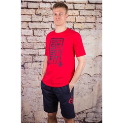Футболка 1917545 красный MARATON