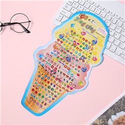 Детские сережки-наклейки большой набор (70-104 пары)