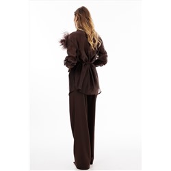 Блуза EOLA 2906 темный_шоколад
