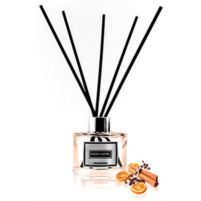 RENI HOME 06 ORANGE&CINNAMON / Апельсин и корица (аромат для дома), 100 мл